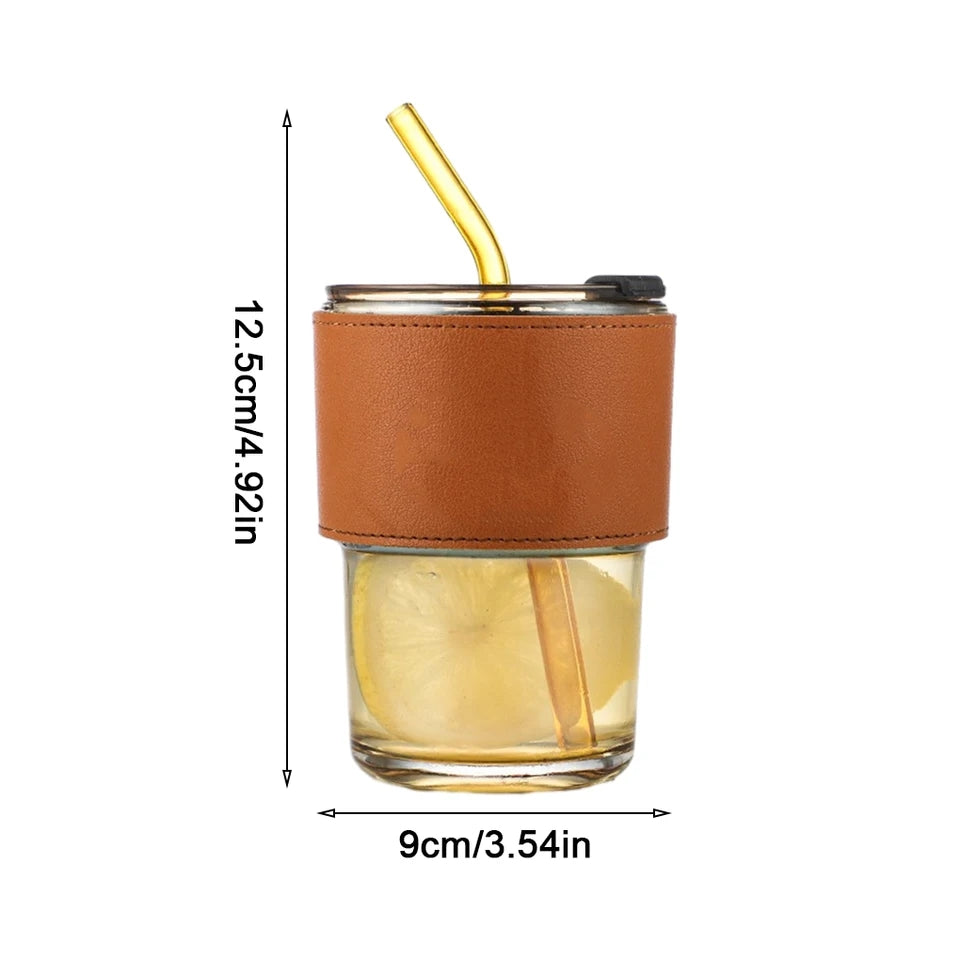 Creative Coffee Mug With Straw