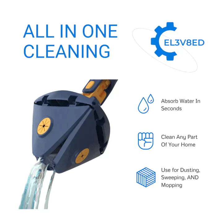 360° Rotatable Adjustable Cleaning Mop