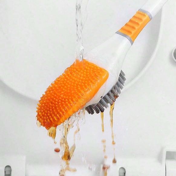 Bathroom Cleaning Brush With Holder